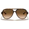 Ray-Ban Occhiali da Sole RB4125 710/51 Cats 5000 Marrone Chiaro/Marrone Chiaro Sfumato Uomo 59/13/140