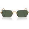Ray-Ban Occhiali da Sole RB3928 001/71 x ASAP Rocky Oro Arista/Verde Scuro Unisex 54/20/145