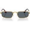 Ray-Ban Occhiali da Sole RB3927 001/R5 x ASAP Rocky Oro Arista/Blu Unisex 54/21/145
