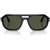 Persol Occhiali da Sole PO3393S 95/31 Guido Nero/Verde Unisex 59/20/145