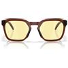 Oakley Occhiali da Sole OO9533 953310 HSTN SQ x 100 Thieves Ambra Scuro/Prizm Gaming™ 2.0 Unisex 54/21/142