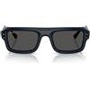 Ray-Ban Occhiali da Sole RB4954 689587 Flacko Puffer X ASAP Rocky Blu Scuro/Ultra Black Unisex 52/23/145