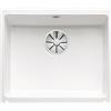 BLANCO Subline 500-U | ceramica bianca cristallina lucida | Tipo di montaggio: sottostruttura | per sottolavelli larghi 60 cm | Grande volume per un uso ottimale | Superficie facile da pulire