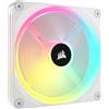 CORSAIR iCUE LINK QX140 RGB Cupola Magnetica da 140 mm Ventola - Bianco