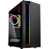 Kolink Inspire K7 ARGB Midi-Tower - Alloggiamento per PC, illuminazione RGB indirizzabile, vetro temperato, colore: Nero
