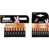 Duracell 32X Duracell AA + AAA Plus Power Boost (1 Blister Da 16 Batterie AA Fino al 150% di Durata Extra + 1 Blister Da 16 Batterie AAA Fino al 100% di Durata Extra) 32 Pile (LR6/MN1500 + LR03/MN2400)
