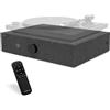 Andover Audio SpinBase MAX 2 Premium - Sistema di altoparlanti Bluetooth Streaming, preamplificatore phono, controlli capacitivi, tecnologia IsoGroove, ideale per giradischi, home theater e