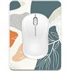 Dapesuom piccolo tappetino mouse, 15,2 x 20,3 cm, con base in gomma antiscivolo, tappetino mouse mini impermeabile per donna, uomo, mouse wireless per laptop, casa, viaggio, foglio