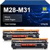 QALOP M28 M31 M28-M31 Cartuccia Toner Compatibile Con Stampanti Per HP LaserJet MFP M28-M31, Resa Fino A 1600 Pagine(2 pcs)