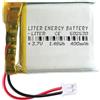 Liter energy battery Batteria 502530 LiPo 3.7V 400mAh 1.48Wh Ricaricabile Connettore PH2.0 (JST-PHR-02) Tipo B Litio: Assicurarsi che la polarità del dispositivo corrisponda 32x25x5mm (PH2|400mAh|502530)