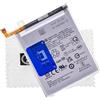 SHLOK Batteria originale per EB-BA546ABY per Samsung Galaxy A55 5G A556/A35 5G A356/A25 A256/A54 A546/A34 A346 con panno di pulizia dello schermo Shlok