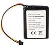 AccuCell Batteria adatta per Tomtom Go 600, agli ioni di litio, 3,7 V, 1200 mAh, 4,4 Wh