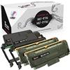 Squuido kit tamburo MLT-R116 2 cartucce di toner MLT-D116L compatibili con Samsung Xpress SL-M2625 M2625D M2626 M2675 M2675FN M2825 M2825DW M2825ND M2826 M2835DW M2875 M2875FD M2876 | 9000/3000 pagine