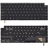 SUNMALL Tastiera di ricambio retroilluminata compatibile con Dell XPS 15 9500 P91F 9510 9520 XPS 17 9700 P92F 9710 9720, Precision 5550 5560 5570 5750 5760 5770 con retroilluminazione
