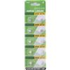 LUMBO HINAYOSAN 10 batterie alcaline a bottone AG1, AG3, AG4, AG10, AG13, 1,55 V, LR1130, LR41, LR44, per orologi e giocattoli