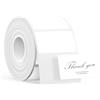 SUPVAN T50M Serie Nastro Etichette, 50mm×30mm 250 Etichette/Rotolo Ricarica Originale Termica Laminata, Impermeabile, Olioresistente, Ad Alta Adesività, Auto-Rilevante, Nero Su Bianco