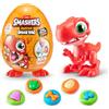 ZURU SMASHERS Smashers Junior Dino Dig Uovo piccolo di ZURU Oltre 12 sorprese, combinazioni, stampo, dinosauro, giocattoli per la prima infanzia, costruire il gioco sensoriale, da 18 mesi a 3 anni (Raptor)
