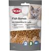 Trixie Spuntino per gatti Fish Bones da ingredienti selezionati 50 g, deliziosi dolcetti di gatto con petto di pollo e salmone - 42771