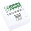 D.RECT Carta di ricambio per blocco note, 90 x 90 x 50 mm, circa 500 fogli, colore: bianco