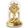 AMS Orologio con movimento al quarzo e campana di vetro, a batteria AMS 123