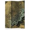 murando - Paravento Decorativo Bifacciale Motivo 135x172 cm 3 Pannelli Divisori - Stampa su due Lati su Tela in TNT - Separe Divisorio per la Casa - Non Trasparente - Effetto 3D f-A-0509-z-b