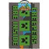 Pyramid International Minecraft - Zerbino in fibra di cocco, 40 x 60 cm, 1,3 kg, taglia unica
