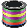 CHTKAGV Lenza da pesca intrecciata a 16 fili Treccia multifilamento 100M-1000M(Type B,1000M-0.32MM-80LB)