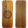 SattesGrün® Sadhu Board Mandala-OM 8 mm | Tavola Chiodata Artigianale in Legno di Mango | Livello Principiante | Yoga e Meditazione