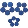 Housoutil Kit 15 Punte in Cuoio Strati Multidensità per Stecche da Biliardo Professionali Resistente all'Usura e Feedback Stabile, per Torneo e Gioco Competitivo