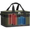 Uhngw Borsa termica - Grande borsa termica per la spesa, a prova di perdite, con cerniera, per campeggio, picnic, pesca, viaggi, barca, kayak, golf, auto all'aperto