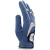 GFDSGRE Guanti Golf 1 pz guanto da golf in tessuto blu mano sinistra destra for golfista sportivo traspirante pilota(For right hand,S 22)