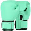 QuxetlRyz Guantoni da Boxe Guantoni da boxe for adulti, professionali, for Sanda, Muay Thai, combattimento, for allenamento, for ragazzi e ragazze, sacchi di sabbia traspiranti(BOX 2.0 Blue,10oz)
