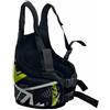 Ronyme Armatura Protettiva Adulto per Guida Veloce Pettorina Ergonomica Protezione Del Bustino Regolazione su Misura Adatta per Eventi Sportivi Attività Competitive , Giallo Fluorescente , Bambini