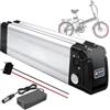 WSDAV Batteria per ebike 36V 48V Batteria al Litio 8Ah 10Ah 13Ah 15Ah 17.5Ah Batterie da Tubo Obliquo con Caricabatterie
