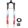 LHHL 26 27,5 29 Forcella Sospensione ad Aria per Mountain Bike Corsa 120 mm Tubo Dritta Forcelle Anteriore per Bicicletta QR 9 * 100 mm per AM XC MTB(Rot,29'')