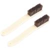 SHYYOULQE 2pcs Rock Climbing Brush Firm Bouldering con setole spesse strumento di pulizia accessorio solido gesso
