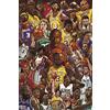 Grupo Erik: Basketball Superstars | Poster da Parete Giocatori Basket, 61x91,5cm, Carta Lucida | Incorniciabile, Camera da Letto, MBA