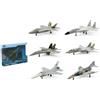 NEW-RAY ITALIA SRL New Ray Aereo Skypilot Fighter with Stand F4 Phanton II scala 1:72 uno a Scelta