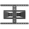 NEDIS Supporto da parete per TV Full Motion - 43-90 - Peso massimo supportato dello schermo: 50 kg - inclinabile - Ruotabile - Distanza minima dal muro: 19.6 mm - 2 Punt(i) Pivot - ABS/Metallo - Nero