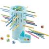 XIQIQI Giochi da tavolo per famiglie, Divertenti bastoncini interattivi colorati, Gioco dei Bastoncini Giocattolo Didattico, per Casa Scuola Materna Viaggi Picnic Compleanno Festa
