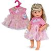 BABY born Abito a fiori con unicorno - Abito colorato per bambola con dettagli floreali - Per tutte le bambole da 43 cm - Accessori di alta qualità per bambole