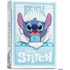 Bicycle Carte da Gioco Disney Stitch, 1 Mazzo, Finitura con Cuscino d'Aria, Professionale, superba maneggevolezza e Durata, Ottimo Regalo per Collezionisti di Carte, Blu, Medie