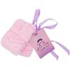 GLAM UP Glam'Up Paris - Polsini in spugna, morbidi ed elastici, accessorio per lavaggio viso o trucco, fascia da polso assorbente, in microfibra, colore: rosa