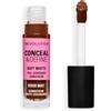 Revolution Beauty London Revolution Conceal and Define Full Coverage Concealer, Correttore Leggero Fini Opaco, C18NW, 3.4ml