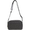 POLLINI BORSA A TRACOLLA HERITAGE CON LOGO ALL-OVER