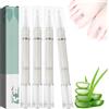 HIULLEN Nail Care Pen, 4 penne per la cura delle unghie e delle unghie dei piedi, con olio di tea tree, vitamina E e aloe vera