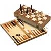 BG - Set Di Dama Da Scacchi E Backgammon - Campo 40 Mm