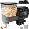 GOMETY Mangiatoia automatica per acquario, 250 ml, pesce alimentatore a batteria per pesci rossi e tartarughe