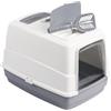 Pet's Market - Toilette Lettiera per Gatti Gatto Joy con paletta integrata filtro antiodore maniglia sacchetti 54X39X39h cm