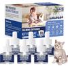 Piuess Feromoni Gatto Per Gatti Diffusore Tranquillante Di Calmante Antistress Repellente Per Gatti Irrequieti Feromoni Felini Feromoni Rilassanti E Tranquillanti Rilassanti 6x Ricariche Da 48 Ml Insapore